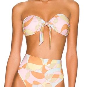 Beach Riot Multicolor Bandeau Bikini